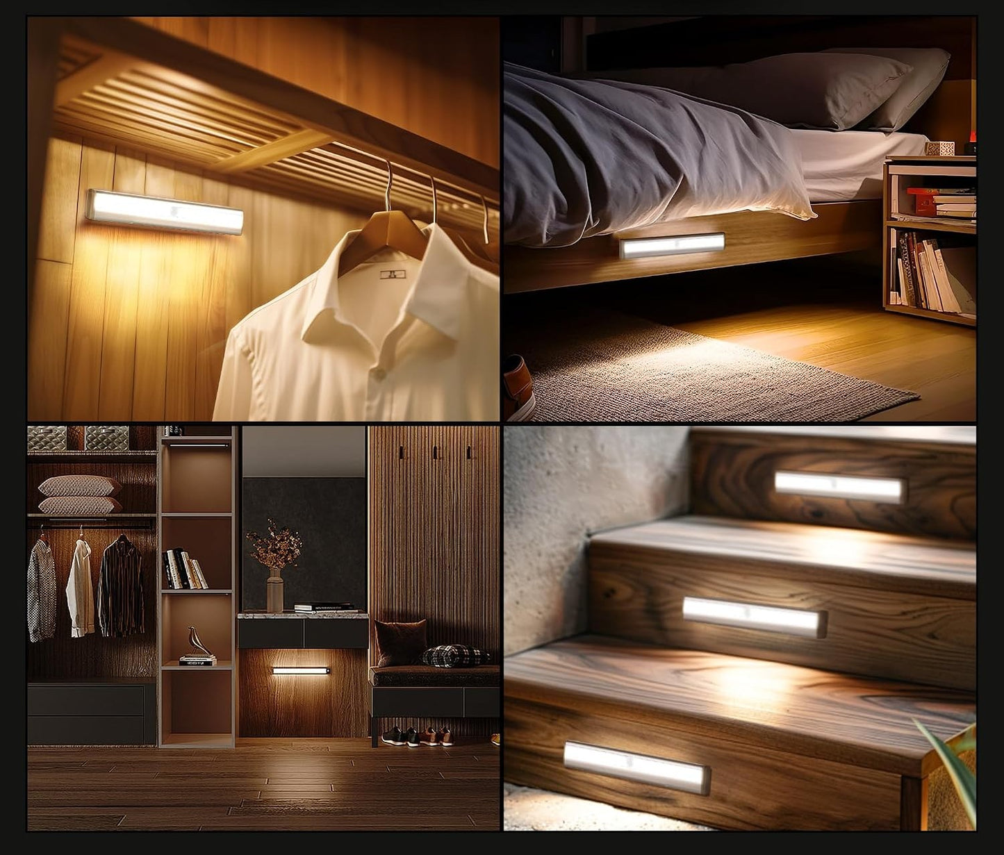 LED Motion Sensor Light (Batteries Included)