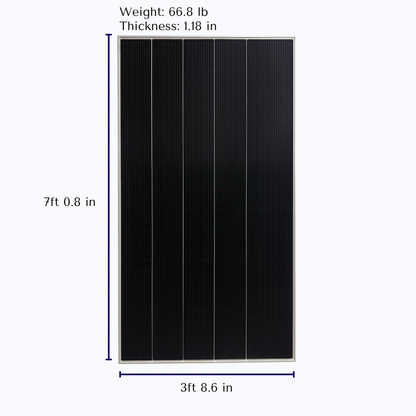 SunPower P7 545w BiFacial Solar Panel - Maxeon