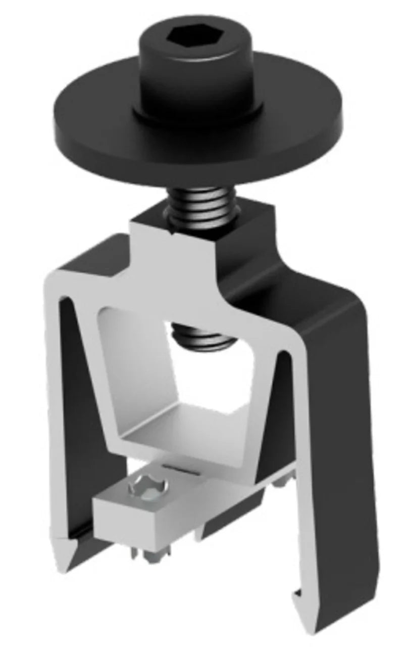 SunModo Mid Clamp SMR Pop-On Black