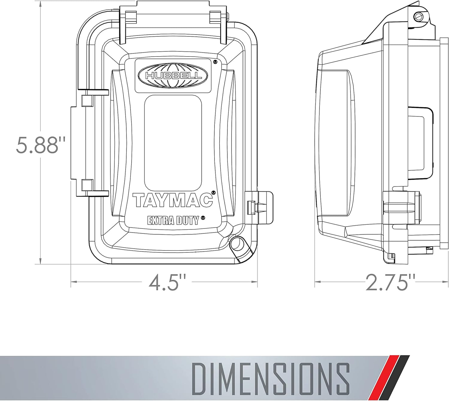 TAYMAC Extra Duty In-Use Weatherproof Cover